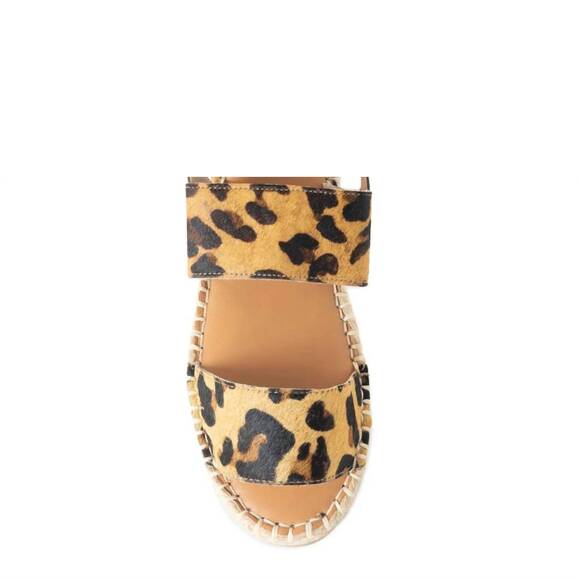 NEW MYRA women\'s isotope espadrilles in animal print